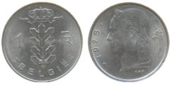 1 франк 1975 Бельгия (VL)