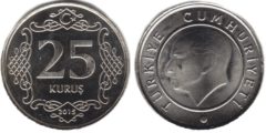 25 курушей 2015 Турция