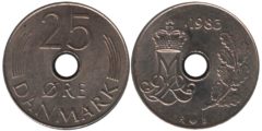 25 эре 1983 Дания
