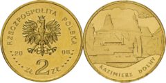 2 злотых 2008 Польша - Памятники Польши - Казимеж-Дольны