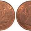 1/2 пенни 1967 Великобритания