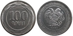 100 драмов 2003 Армения UNC