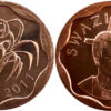 10 центов 2011 Свазиленд UNC