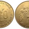 10 франков 2000 Западная Африка