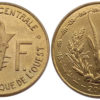 5 франков 2002 Западная Африка