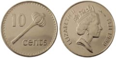 10 центов 1999 Фиджи UNC
