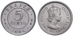 5 центов 2006 Белиз