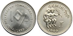 10 шиллингов 2006 Сомалиленд - Знаки зодиака - Близнецы