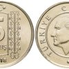 5 курушей 2018 Турция UNC