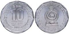 10 рупий 2013 Шри-Ланка UNC