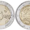 2 евро 2012 "G" Германия - 10 лет евро наличными