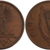 1 пенни 1946 Ирландия