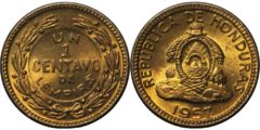 1 сентаво 1957 Гондурас UNC