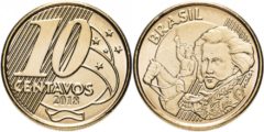 10 сентаво 2018 Бразилия UNC