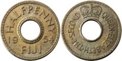 ½ пенни 1954 Фиджи