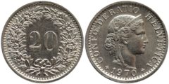 20 раппен 1970 Швейцария