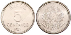 5 сентаво 1986 Бразилия
