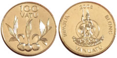 100 вату 2008 Вануату