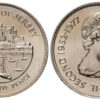 25 пенсов 1977 остров Джерси UNC