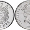 20 центов 2008 Соломоновы острова UNC