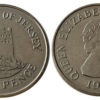 5 пенсов 1988 остров Джерси