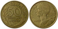 50 сантимов 1963 Франция