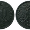 10 пфеннигов 1918  Германская империя - не магнитная