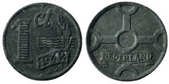 1 цент 1942 Нидерланды