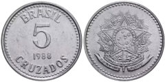 5 крузадо 1988 Бразилия