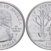 25 центов 2001 P США - Вермонт - Vermont
