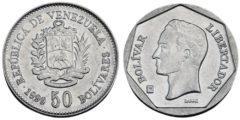 50 боливар 1999 Венесуэла